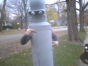 "They're not very heavy, but you don't hear me not complaining."